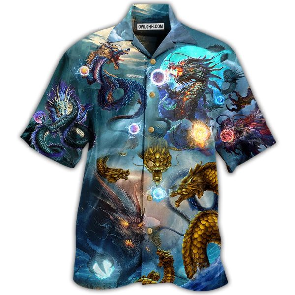 Dragon Love Life So Cool Style - Hawaiian Shirt Jezsport.com