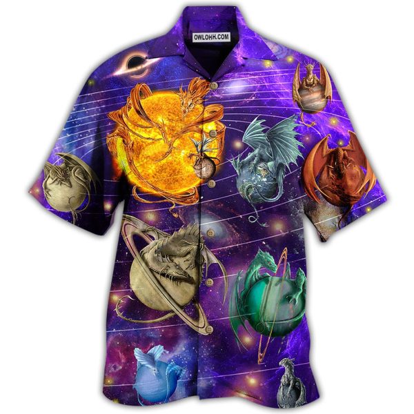 Dragon Planet Love Life In To The Galaxy - Hawaiian Shirt Jezsport.com