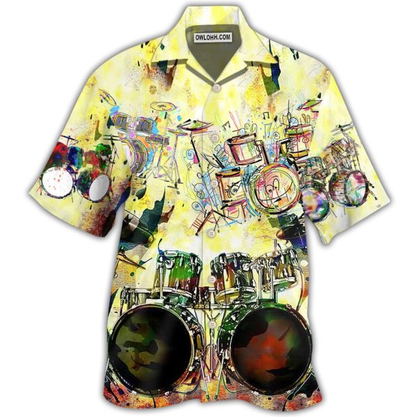 Drum Mix Color - Hawaiian Shirt Jezsport.com