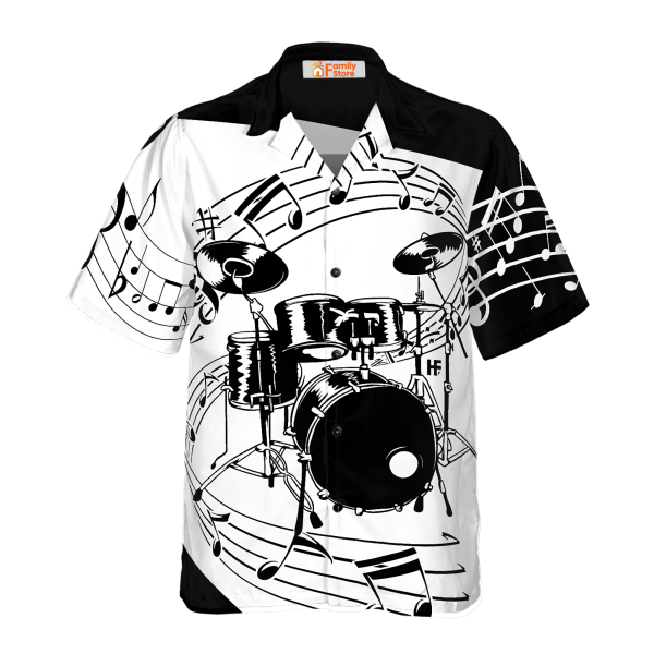 Drums For Music Hawaiian Shirt Jezsport.com