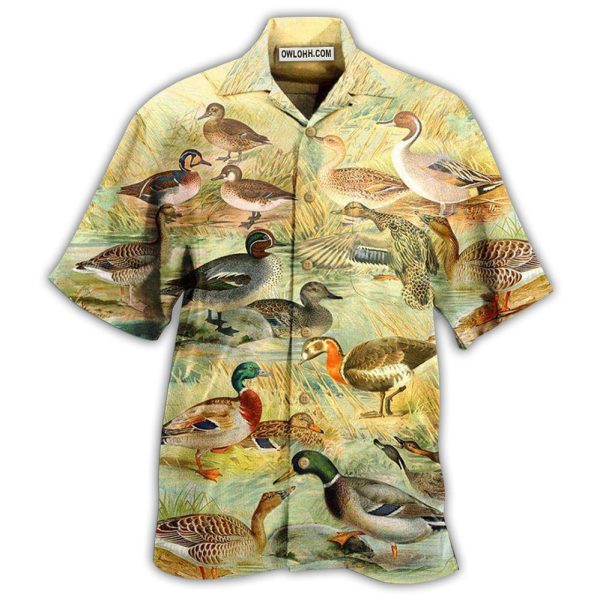 Duck Vintage World - Hawaiian Shirt Jezsport.com