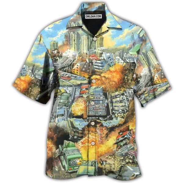 Earthquake Vintage Amazing - Hawaiian Shirt Jezsport.com