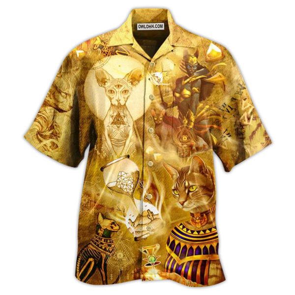 Egypt Cat Style - Hawaiian Shirt Jezsport.com