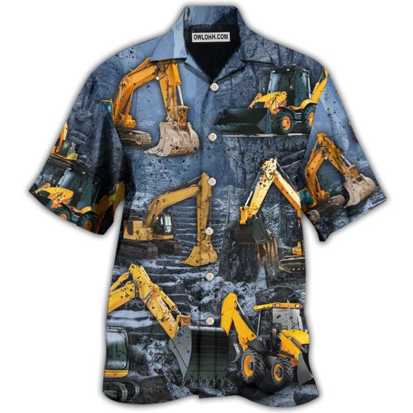 Excavator Strong Power - Hawaiian Shirt Jezsport.com