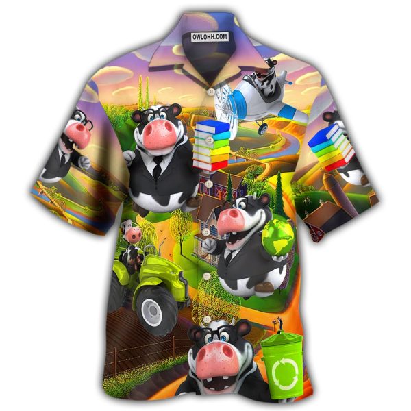 Cow Agricultural Teacher - Hawaiian Shirt Jezsport.com