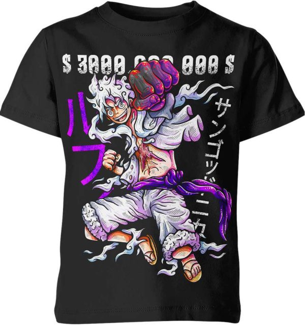 Monkey D Luffy Gear 5 from One Piece Shirt Jezsport.com