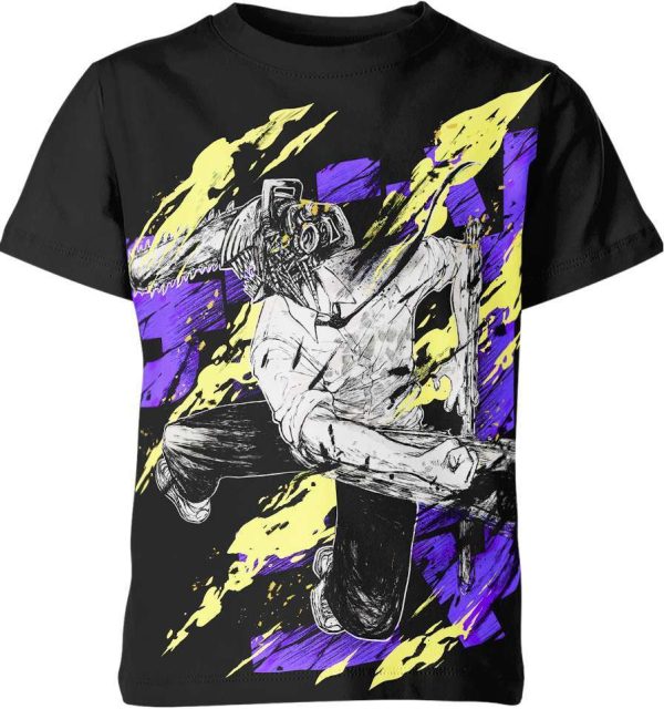 Denji Chainsaw Devil From Chainsaw Man Shirt Jezsport.com