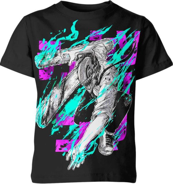 Denji Chainsaw Devil From Chainsaw Man Shirt Jezsport.com