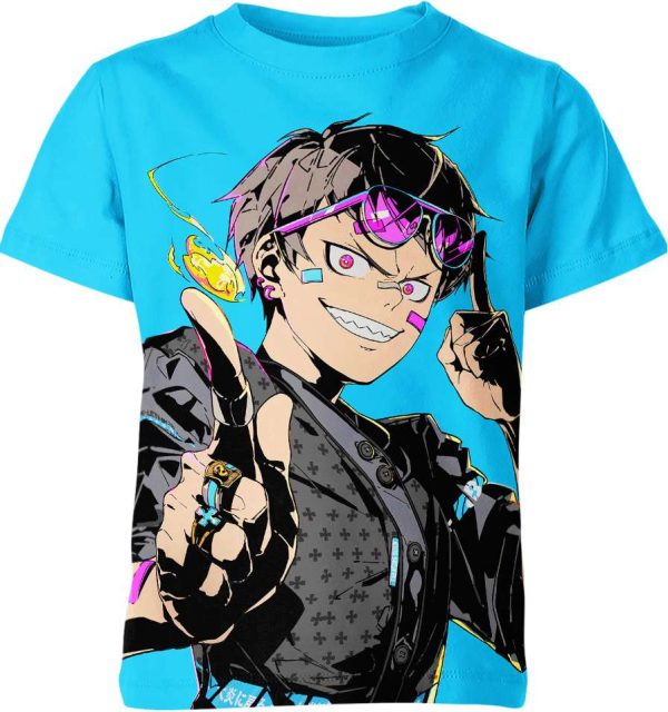 Shinra Kusakabe from Fire Force Shirt Jezsport.com