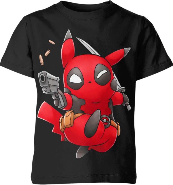 Pikachu x Deadpool Shirt Jezsport.com