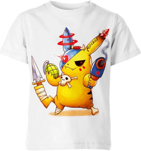 Pikachu from Pokemon Shirt Jezsport.com