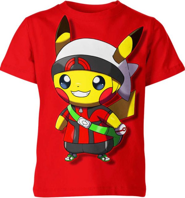 Brendan x Pikachu From Pokemon Shirt Jezsport.com