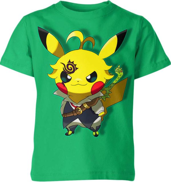 Meliodas Seven Deadly Sins x Pikachu From Pokemon Shirt Jezsport.com