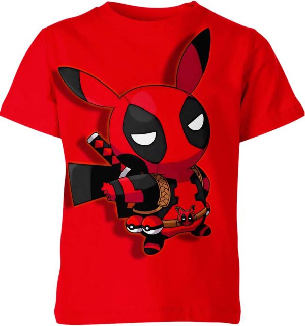 Deadpool x Pikachu From Pokemon Jezsport.com