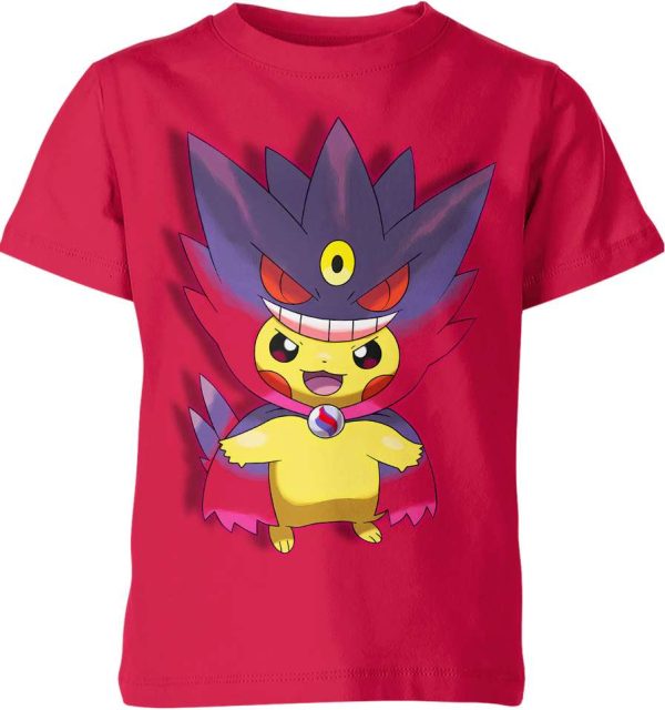 Gengar x Pikachu From Pokemon Shirt Jezsport.com