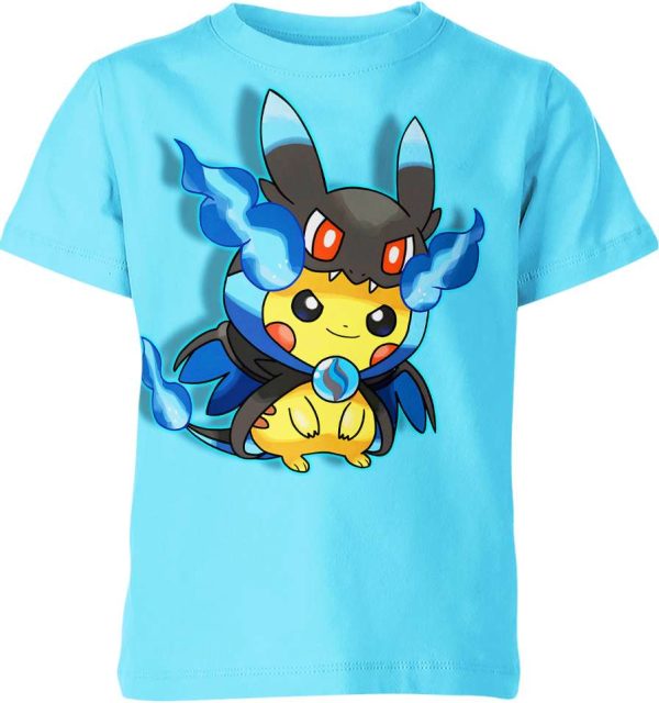 Charizard x Pikachu From Pokemon Shirt Jezsport.com