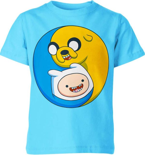 Finn and Jack From Adventure Time Shirt Jezsport.com