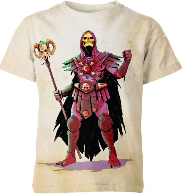 Skeletor from Masters Of The Universe Shirt Jezsport.com