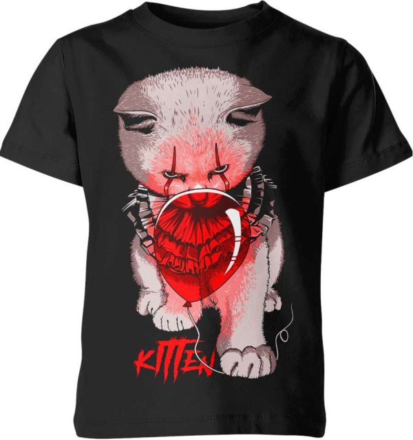 Cat x Pennywise From It Shirt Jezsport.com