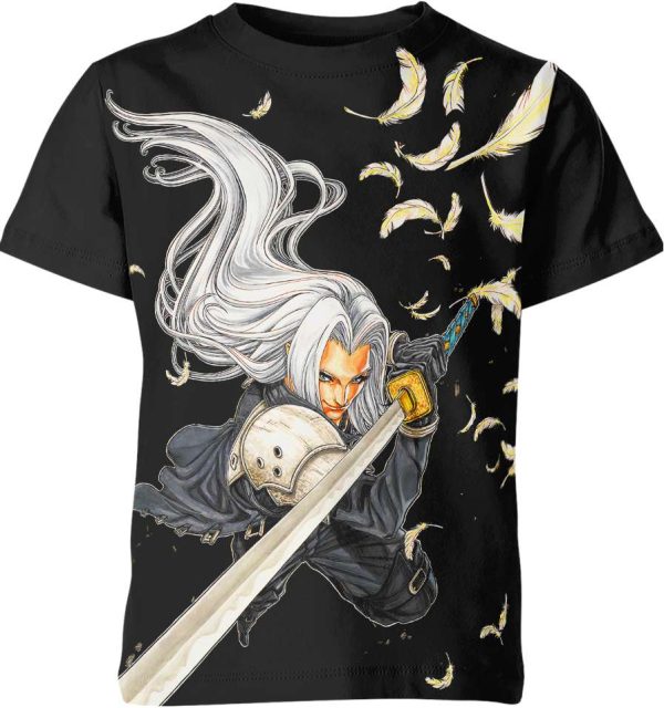 Sephiroth From Final Fantasy Shirt Jezsport.com