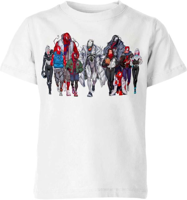 Venom and Spider Man Shirt Jezsport.com