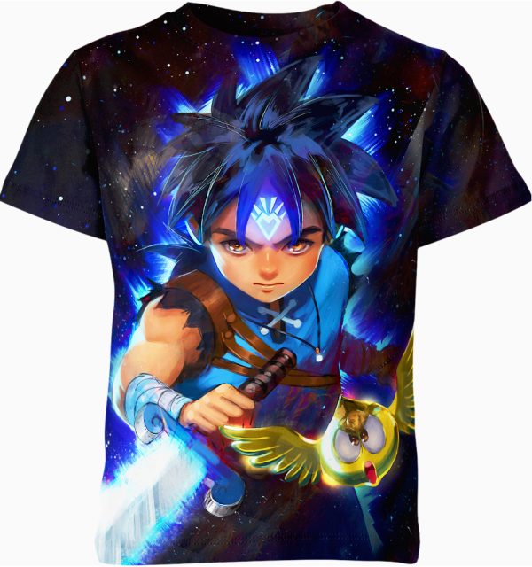 Dai and Gome-chan from Dragon Quest Shirt Jezsport.com