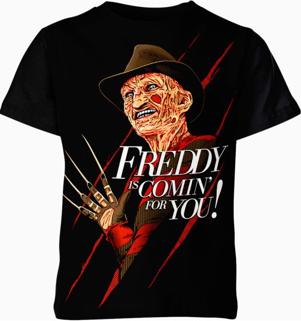 Freddy Krueger from A Nightmare on Elm Street Shirt Jezsport.com