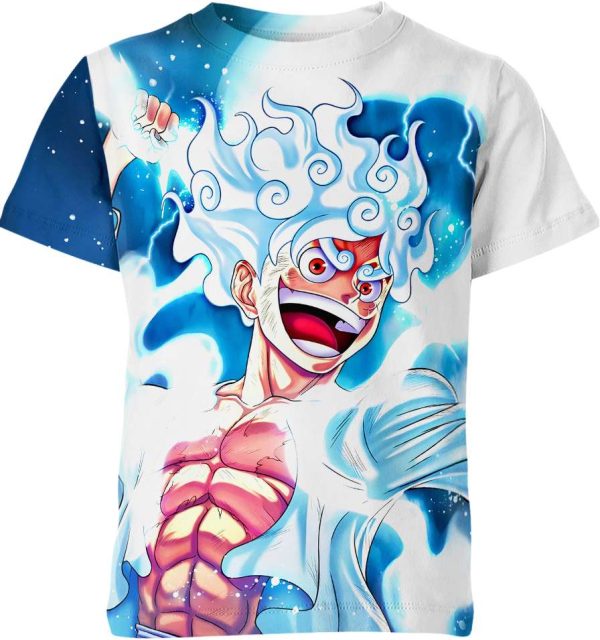 Monkey D Luffy Gear 5 from One Piece Shirt Jezsport.com