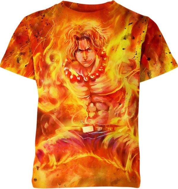 Portgas D Ace From One Piece Shirt Jezsport.com