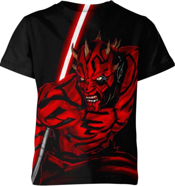 Darth Maul From Star Wars Shirt Jezsport.com