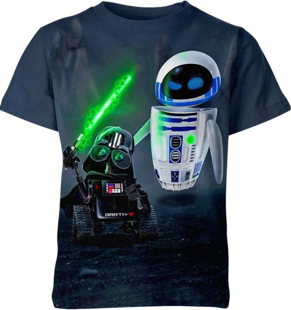 Star Wars X Wall-E Shirt Jezsport.com