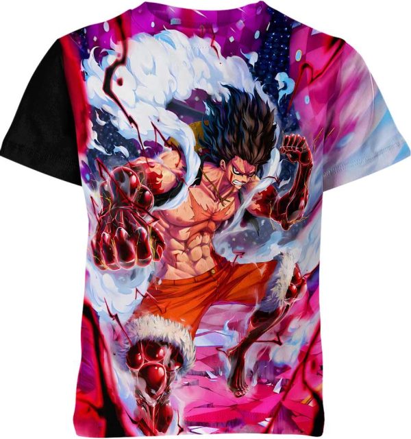 Gear 4 Luffy From One Piece Shirt Jezsport.com