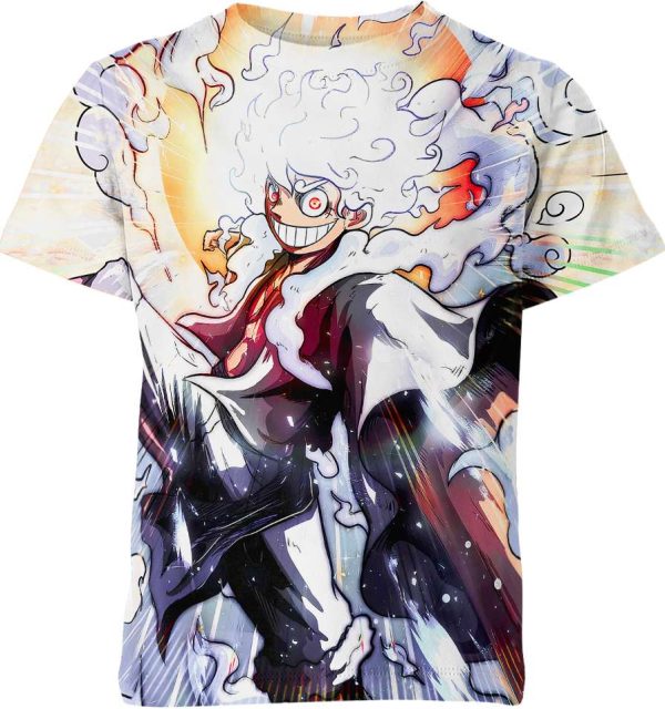 Monkey D Luffy Gear 5 from One Piece Shirt Jezsport.com