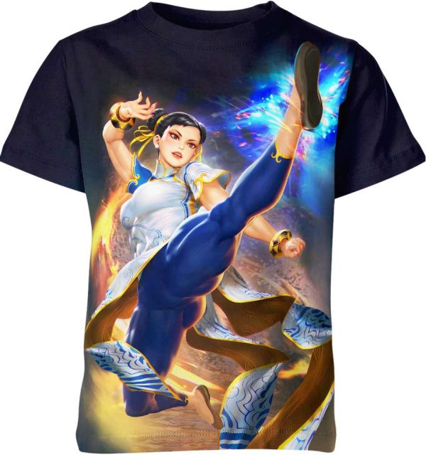 Chun Li from Street Fighter Shirt Jezsport.com