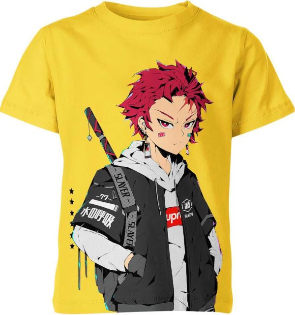 Tanjiro Kamado From Demon Slayer Shirt Jezsport.com