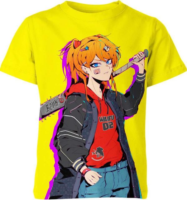 Asuka Langley Soryu From Evangelion Shirt Jezsport.com