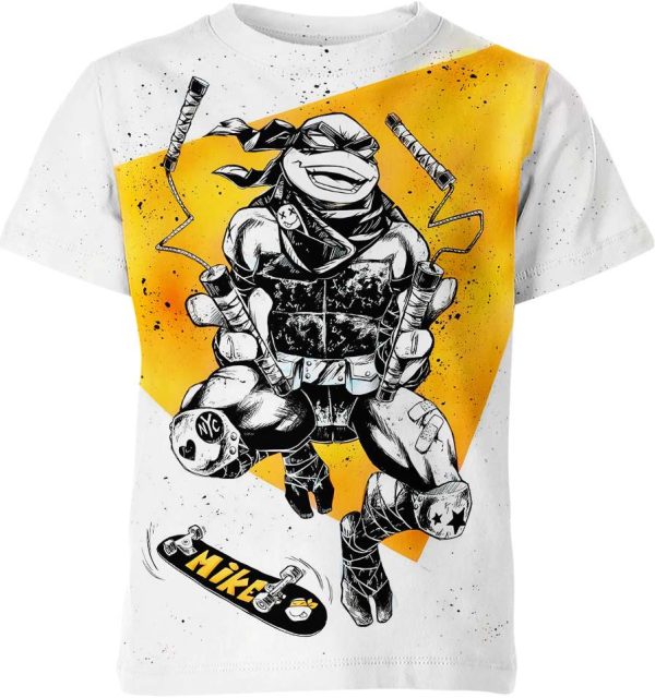 Michelangelo From Teenage Mutant Ninja Turtles Shirt Jezsport.com