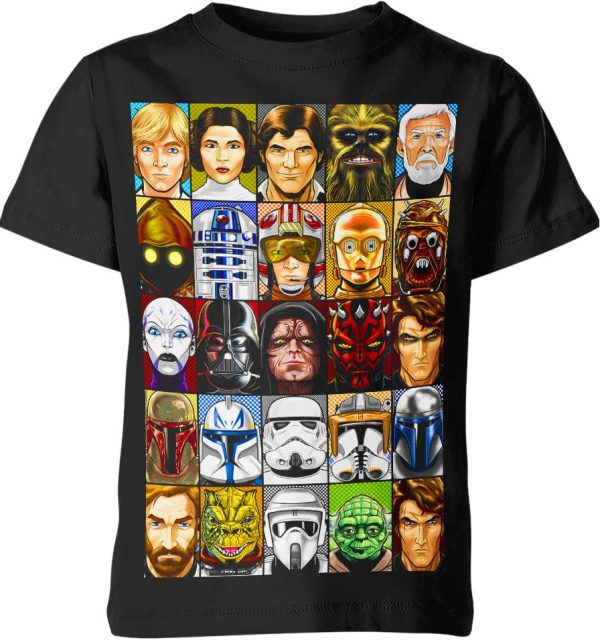 Star Wars Characters Shirt Jezsport.com