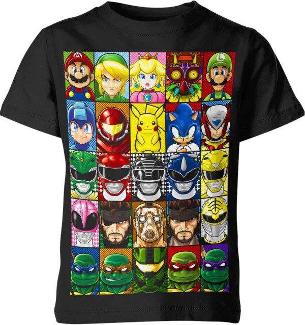 Nintendo Characters Shirt Jezsport.com