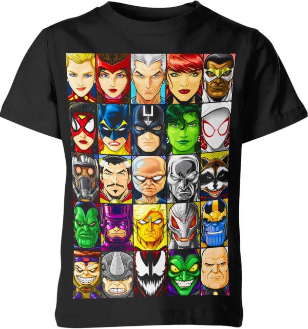 Marvel Characters Shirt Jezsport.com