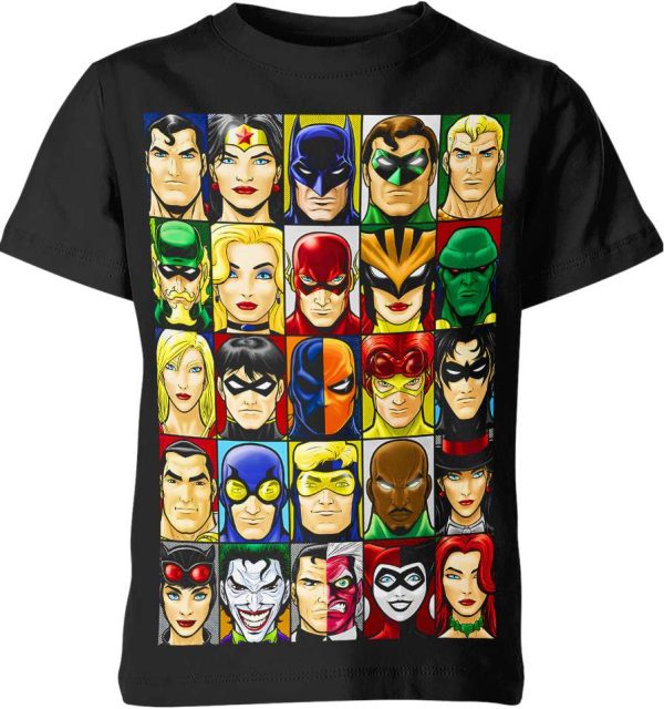 Dc Comics Characters Shirt Jezsport.com