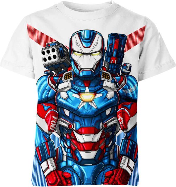 Iron Patriot From Iron Man Shirt Jezsport.com