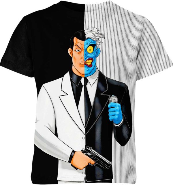 Twoface From Batman Shirt Jezsport.com