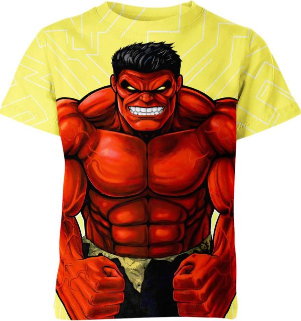 Red Hulk Shirt Jezsport.com