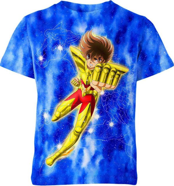 Pegasus Seiya From Saint Seiya Shirt Jezsport.com