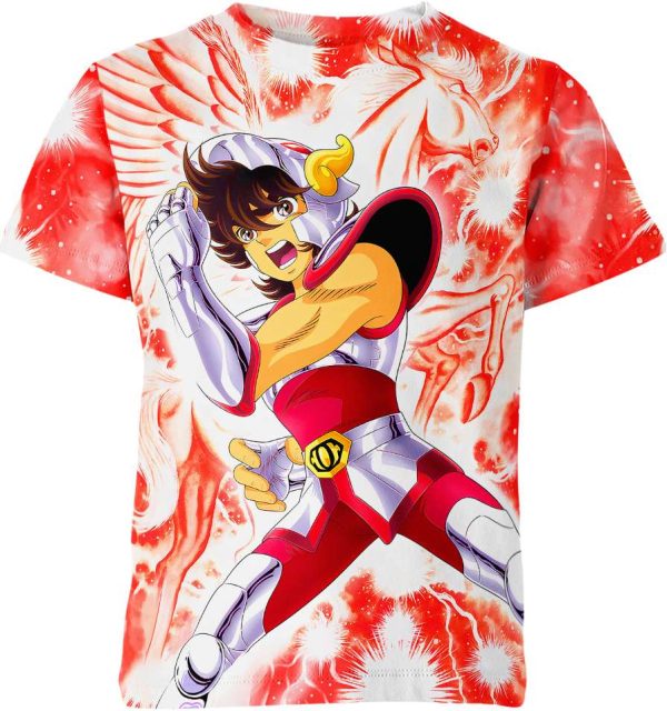 Pegasus Seiya From Saint Seiya Shirt Jezsport.com