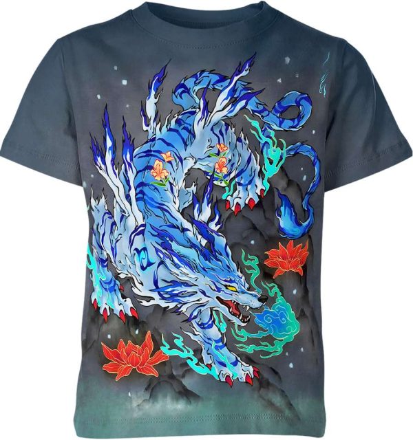 Garurumon from Digimon Shirt Jezsport.com