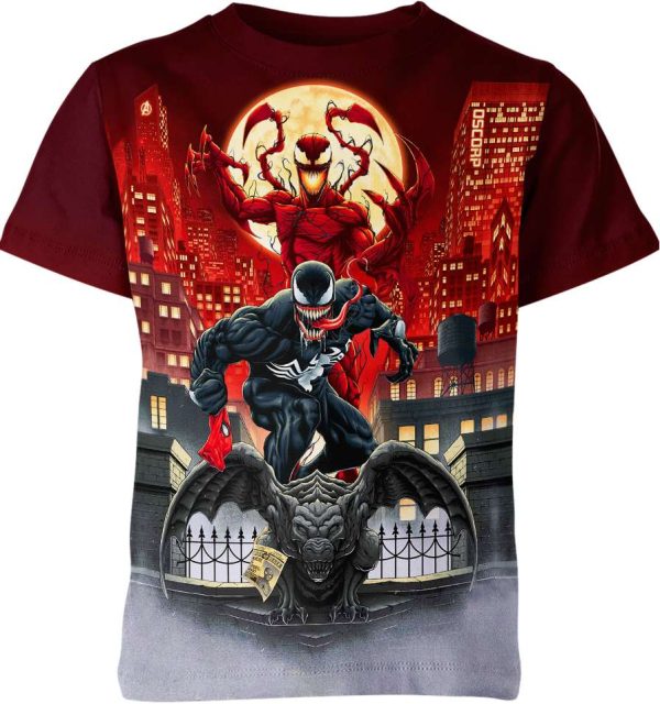 Venom x Spider Man Shirt Jezsport.com