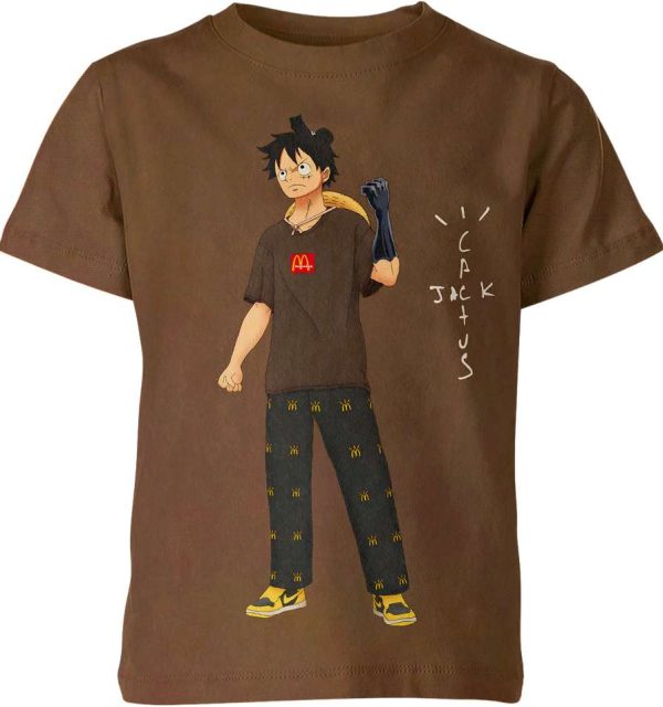 Monkey D Luffy From One Piece Shirt Jezsport.com