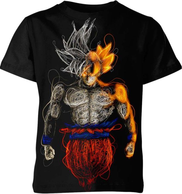 Son Goku From Dragon Ball Z Shirt Jezsport.com